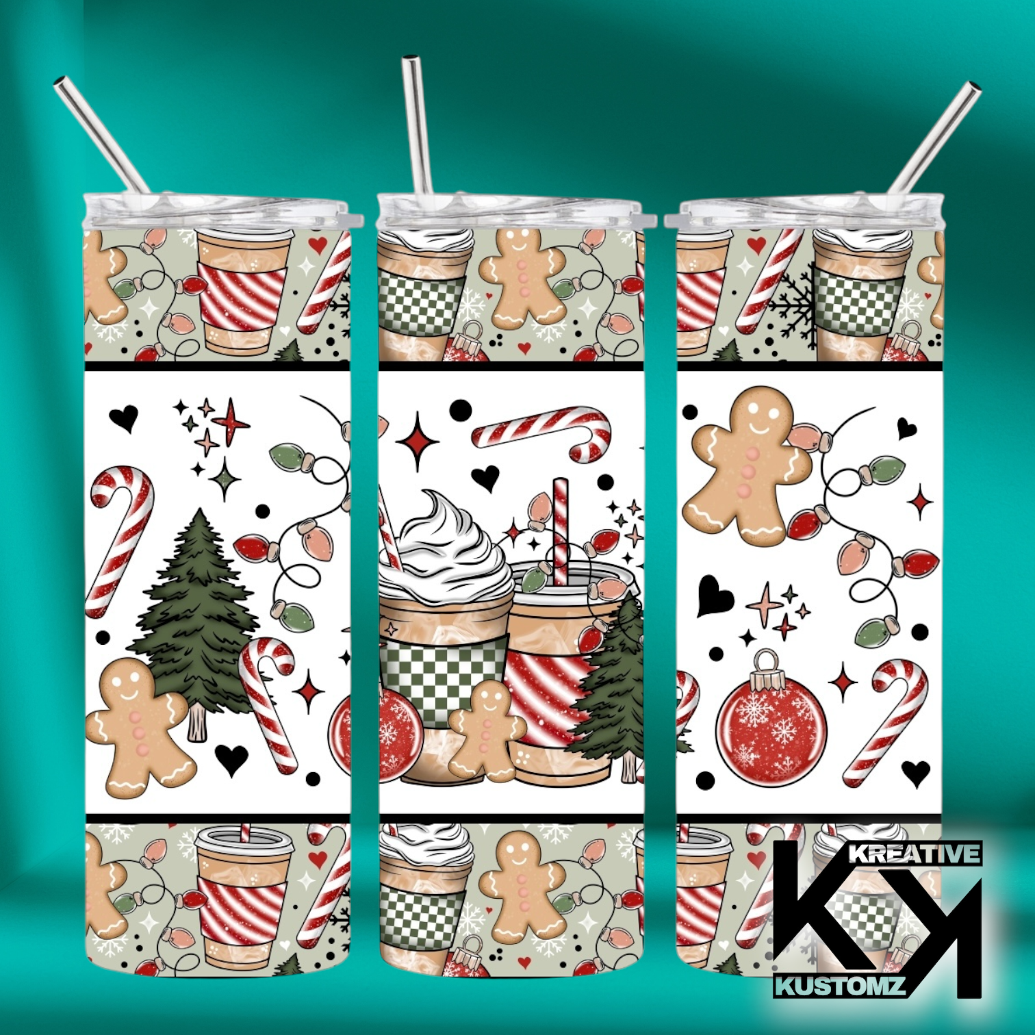 20oz Christmas Tumbler-100