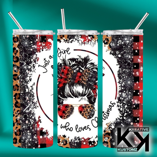 20oz Christmas Tumbler-107
