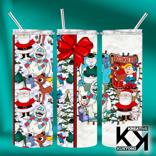 20oz Christmas Tumbler-109