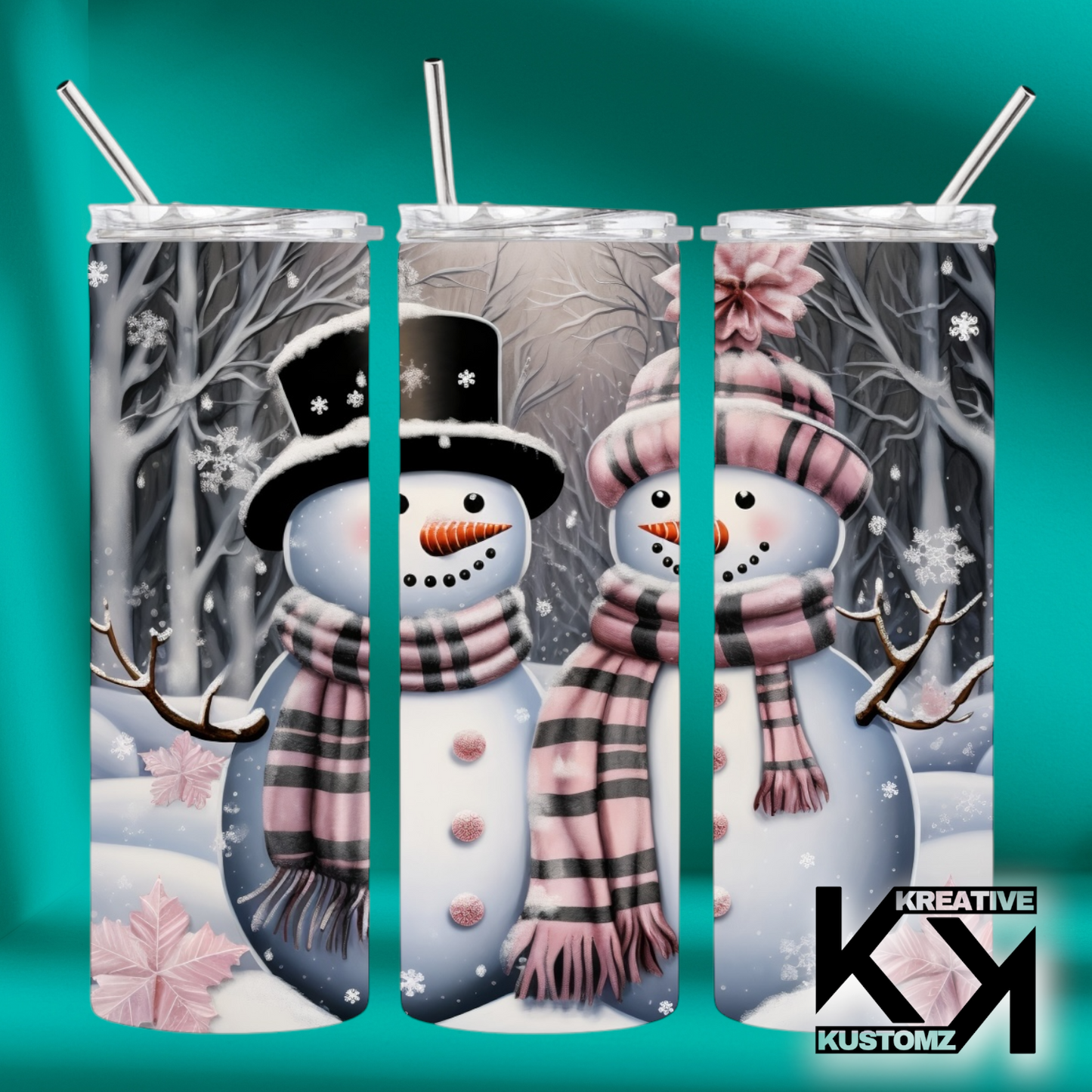 20oz Christmas Tumbler-111