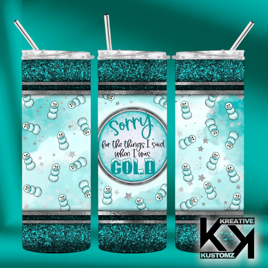 20oz Christmas Tumbler-113