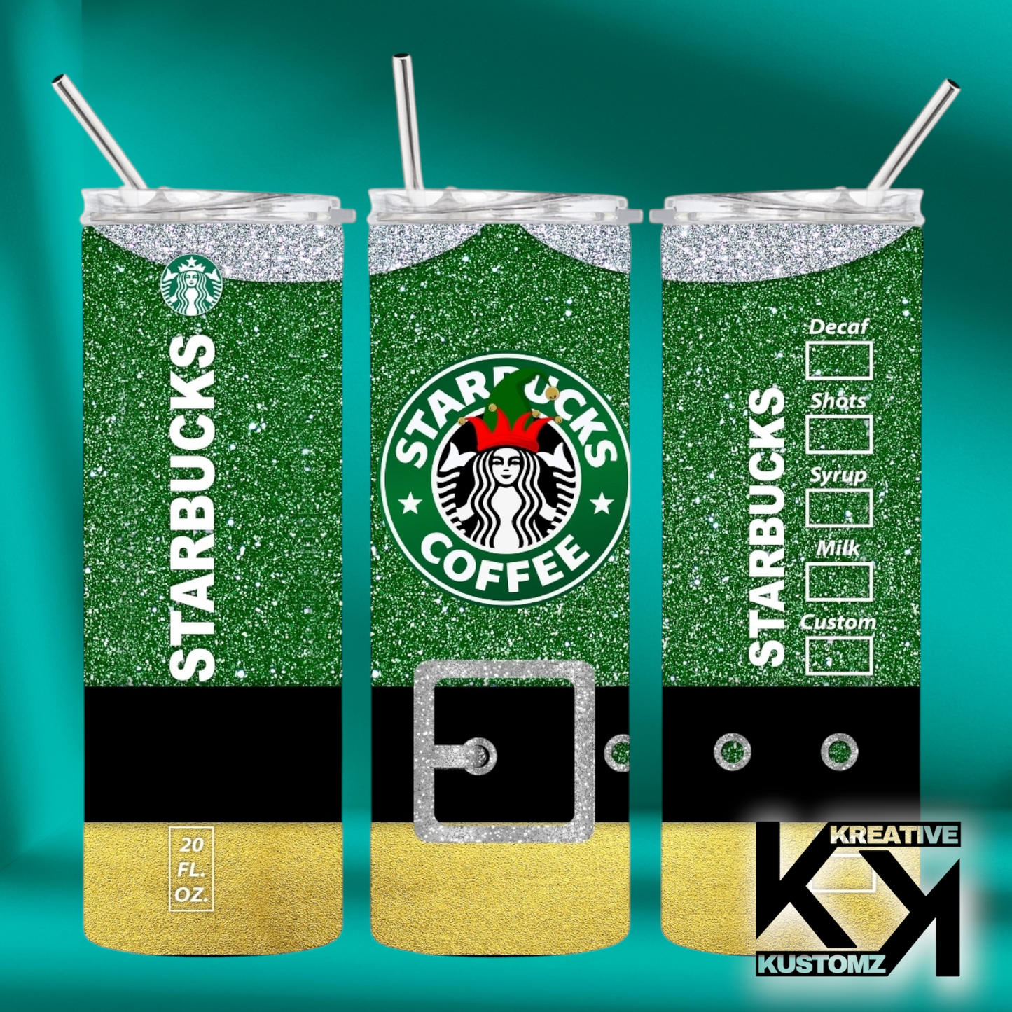 20oz Christmas Tumbler-115