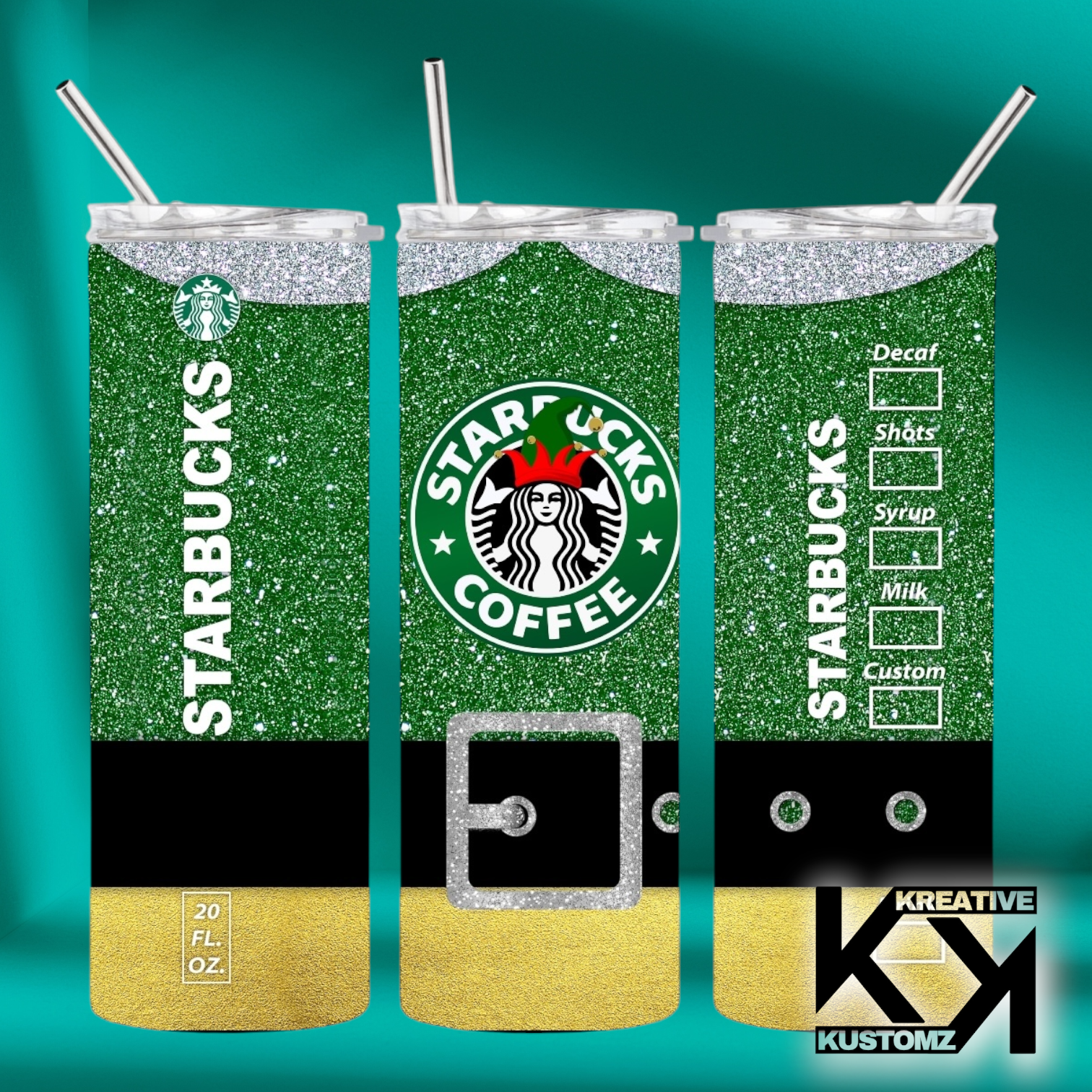 20oz Christmas Tumbler-115