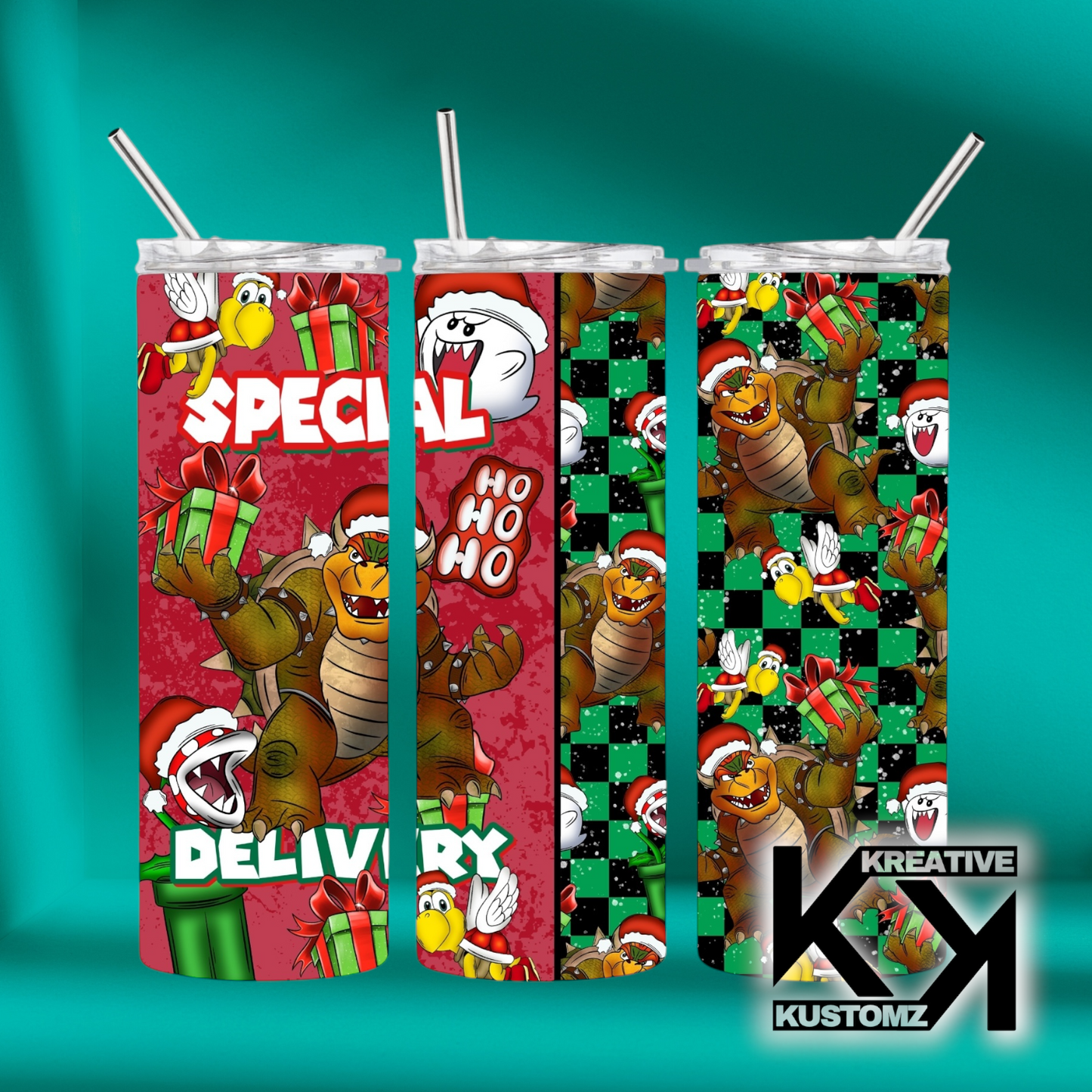 20oz Christmas Tumbler-136