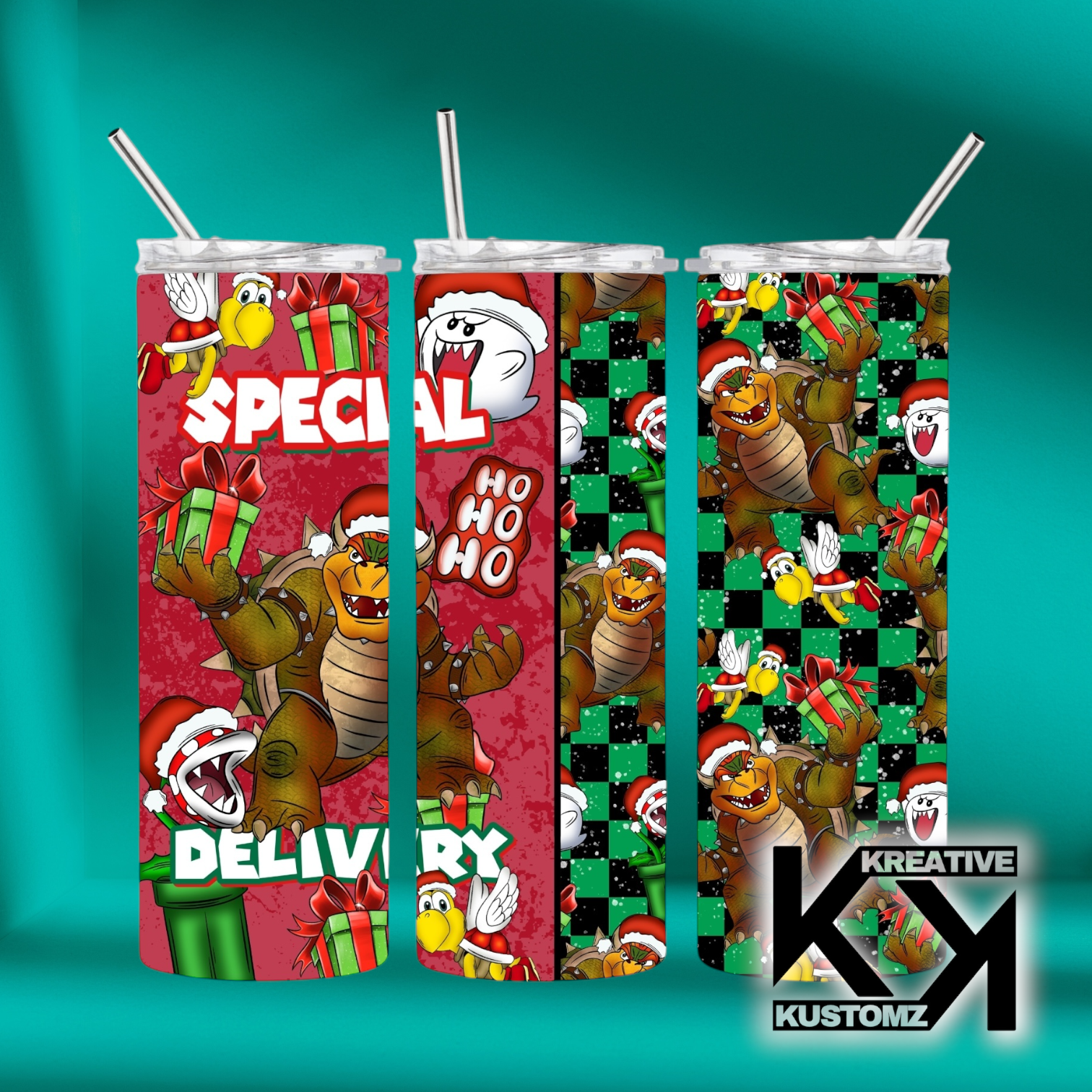 20oz Christmas Tumbler-136