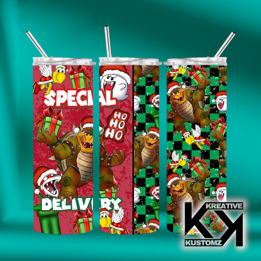 20oz Christmas Tumbler-136