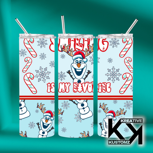 20oz Christmas Tumbler-144