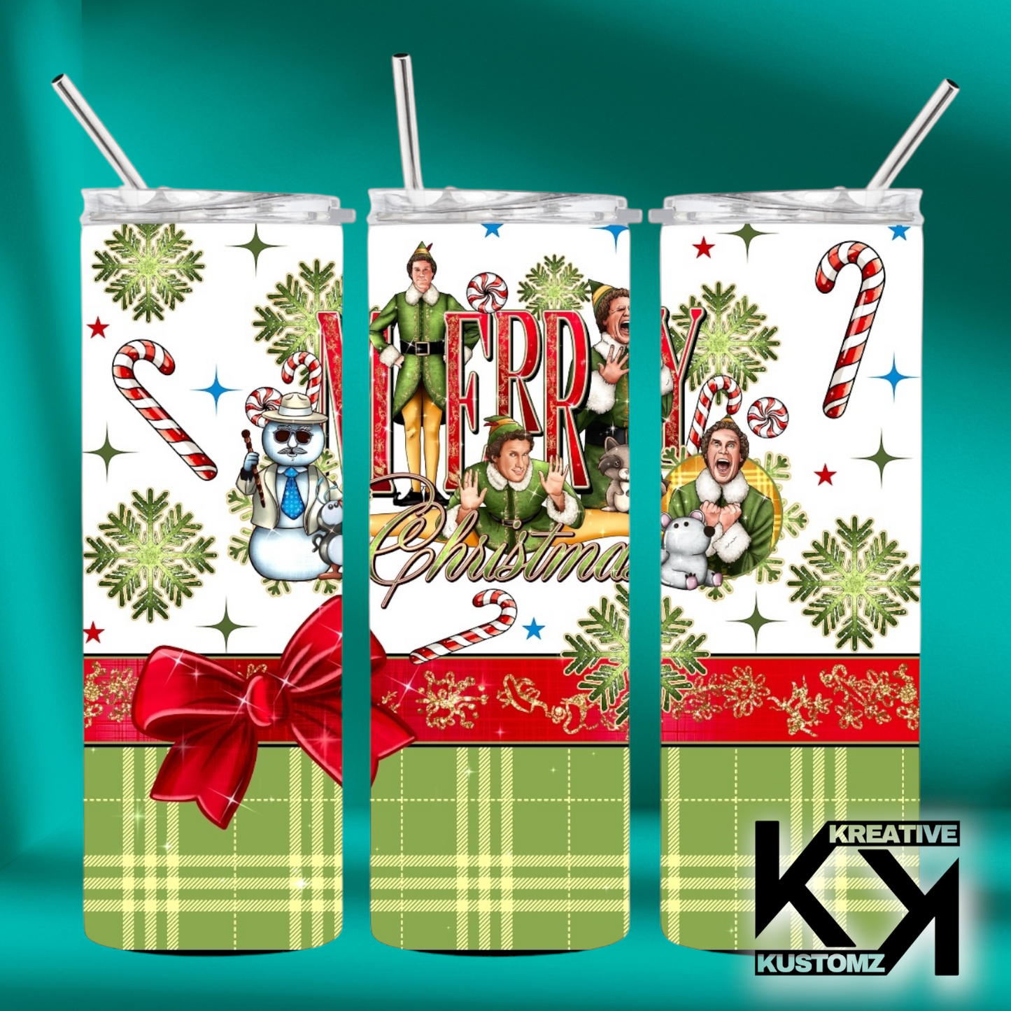20oz Christmas Tumbler-2