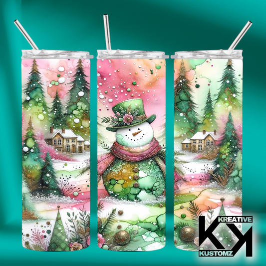 20oz Christmas Tumbler-20