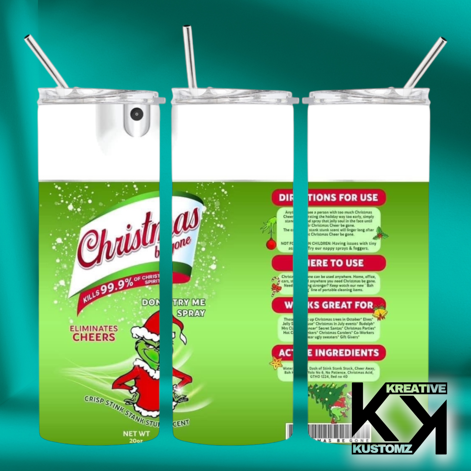 20oz Christmas Tumbler-82