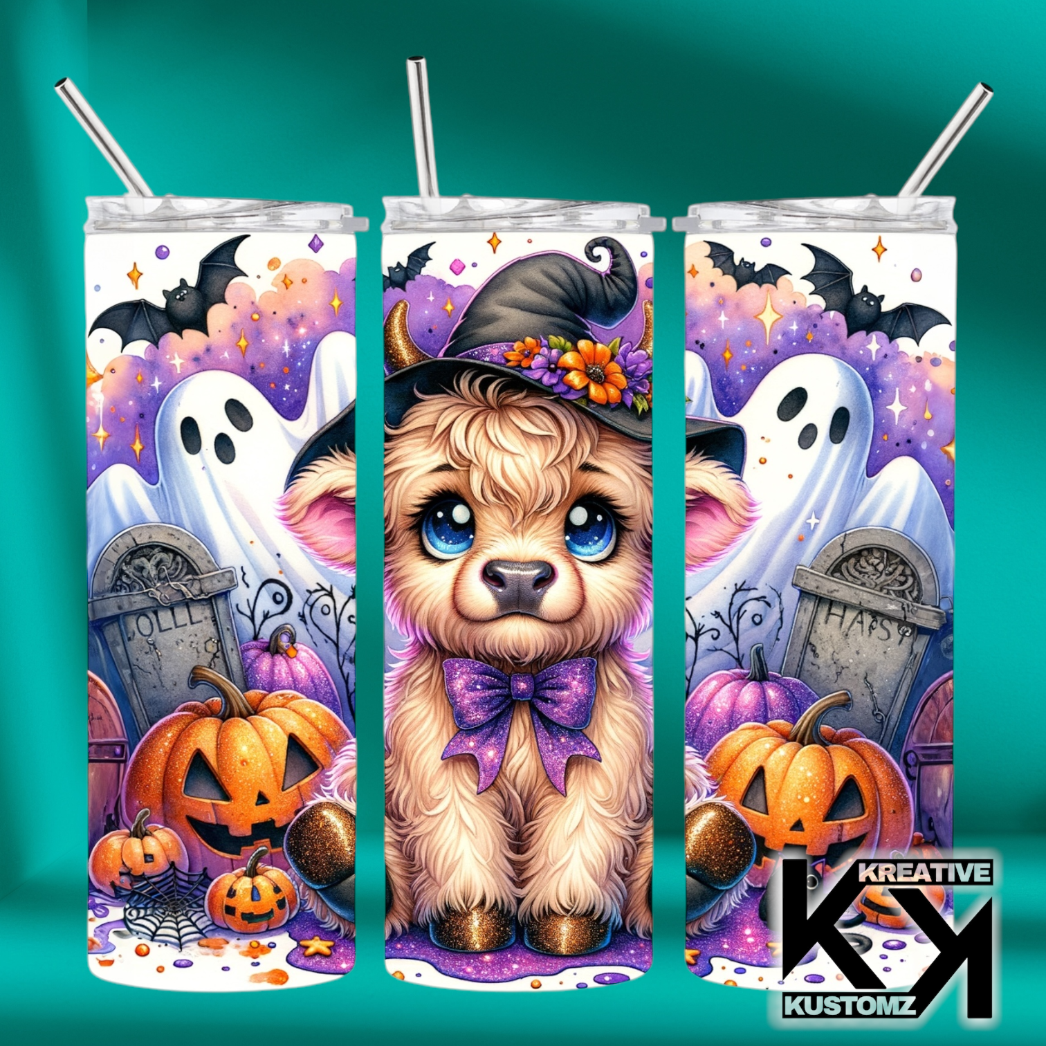 20oz Halloween Tumbler-2