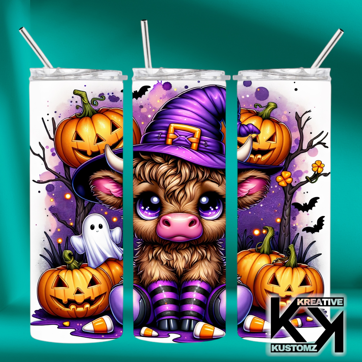 20oz Halloween Tumbler-4