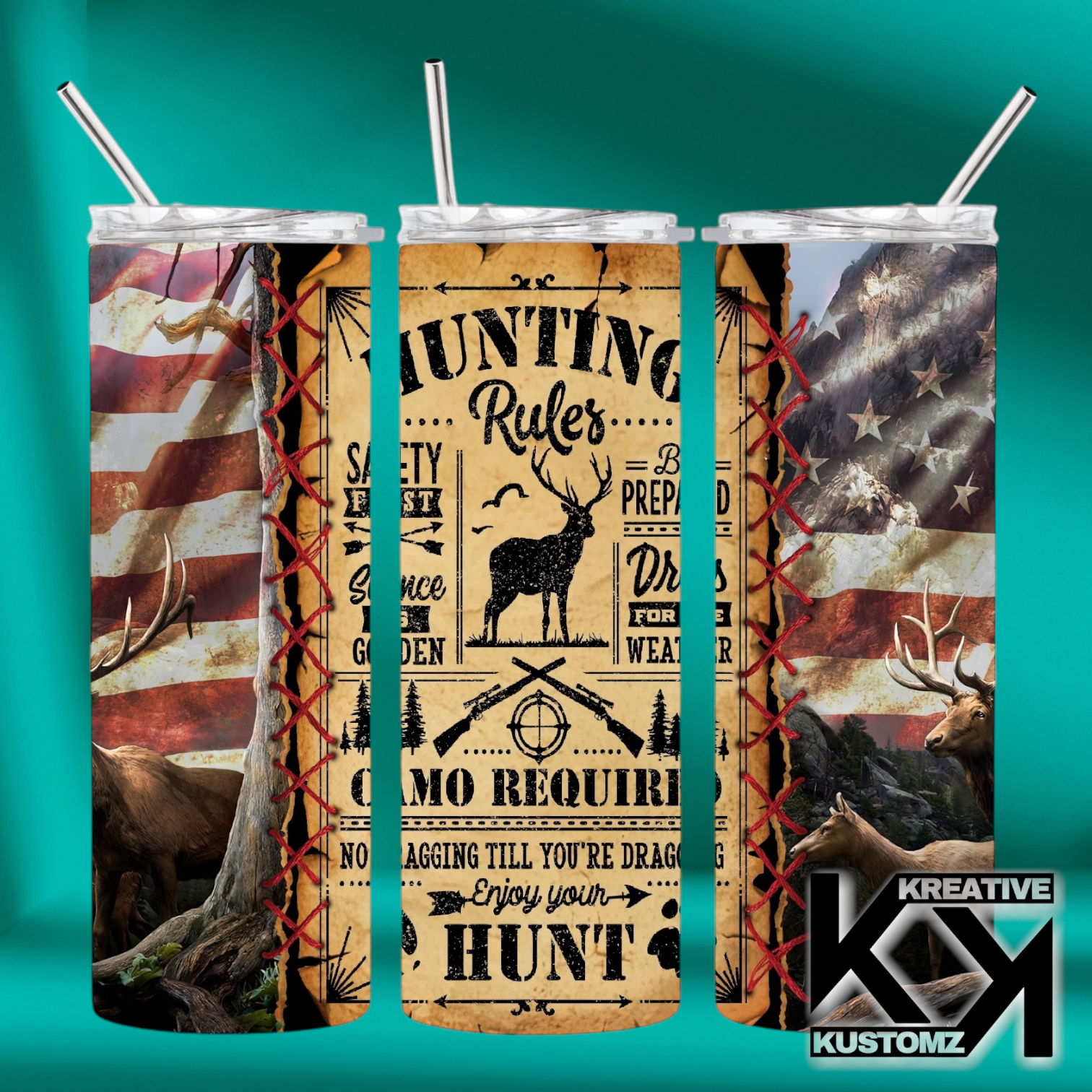 20oz Hunting Tumbler-36