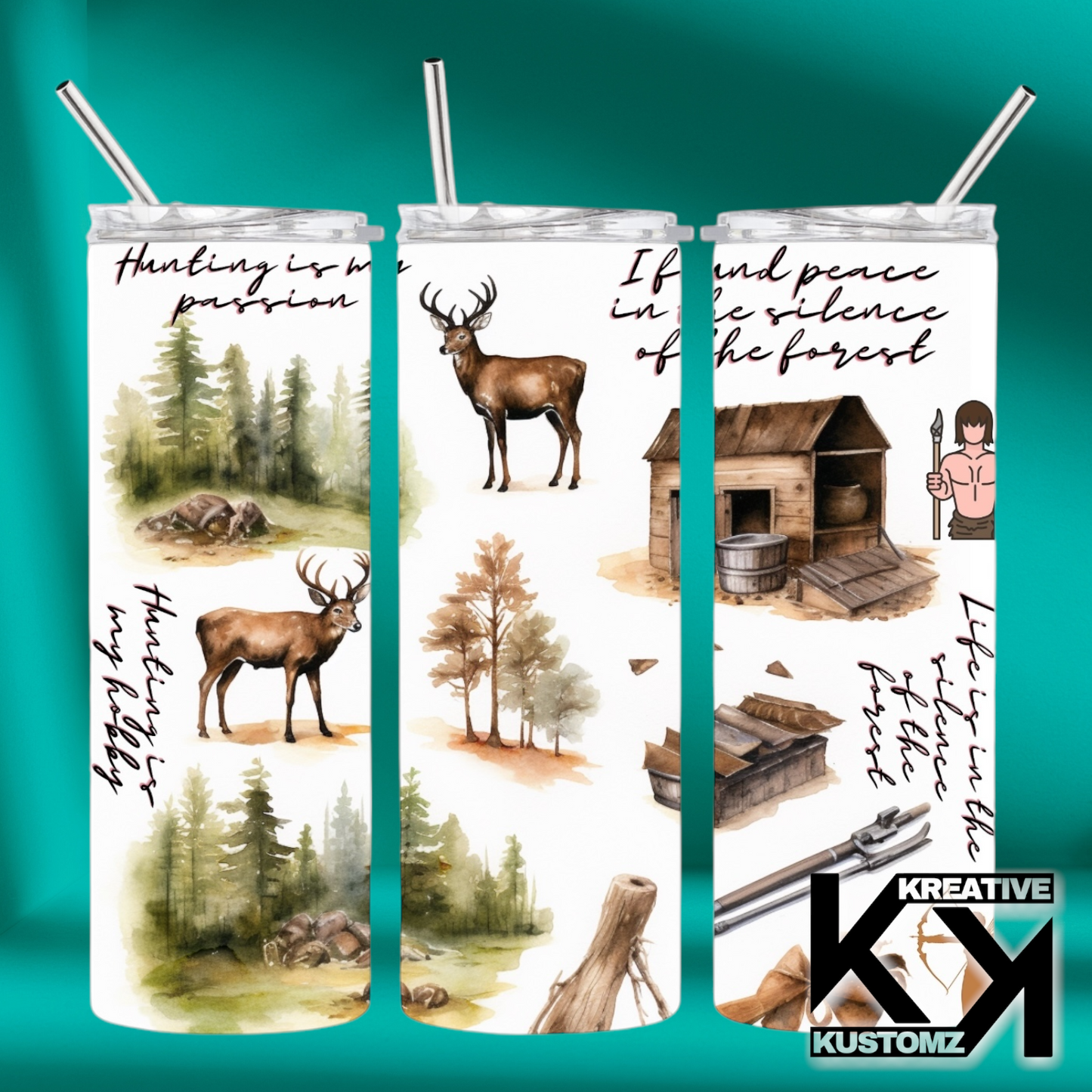 20oz Hunting Tumbler-62