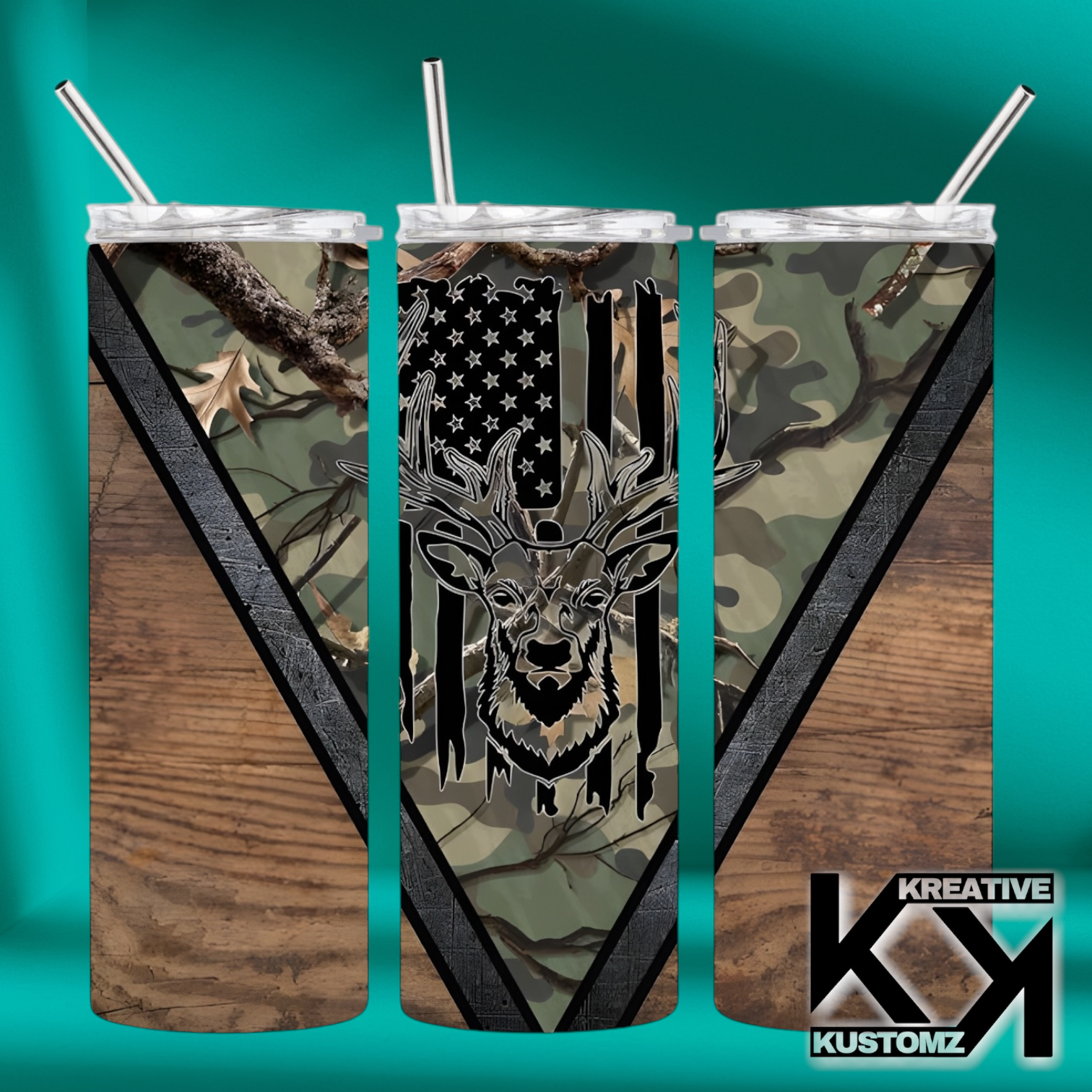 20oz Hunting Tumbler-80