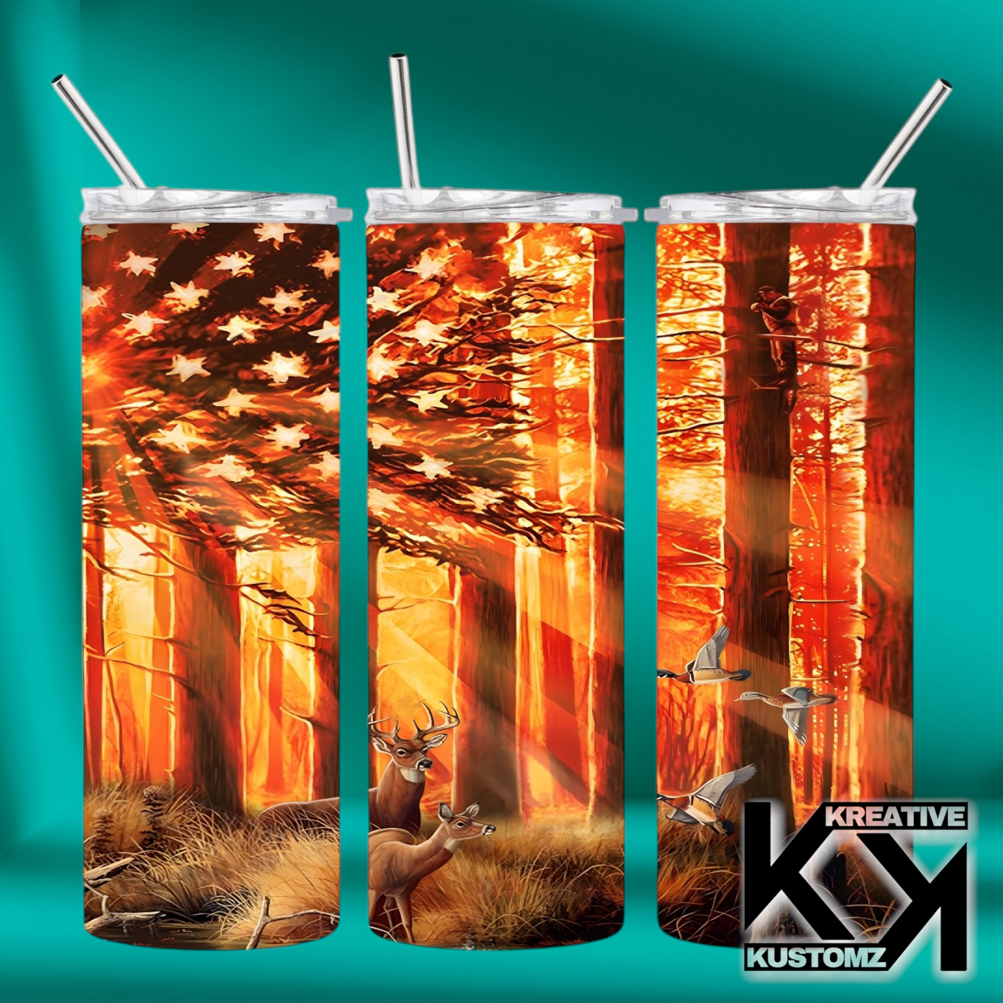 20oz Hunting Tumbler-86