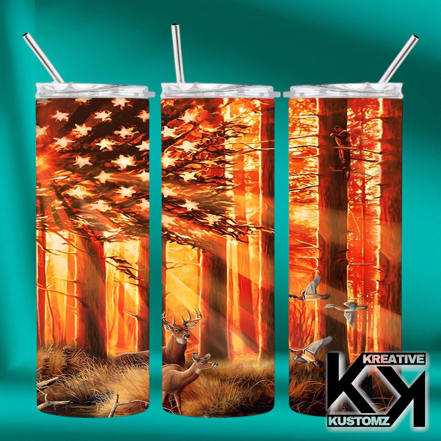 20oz Hunting Tumbler-86