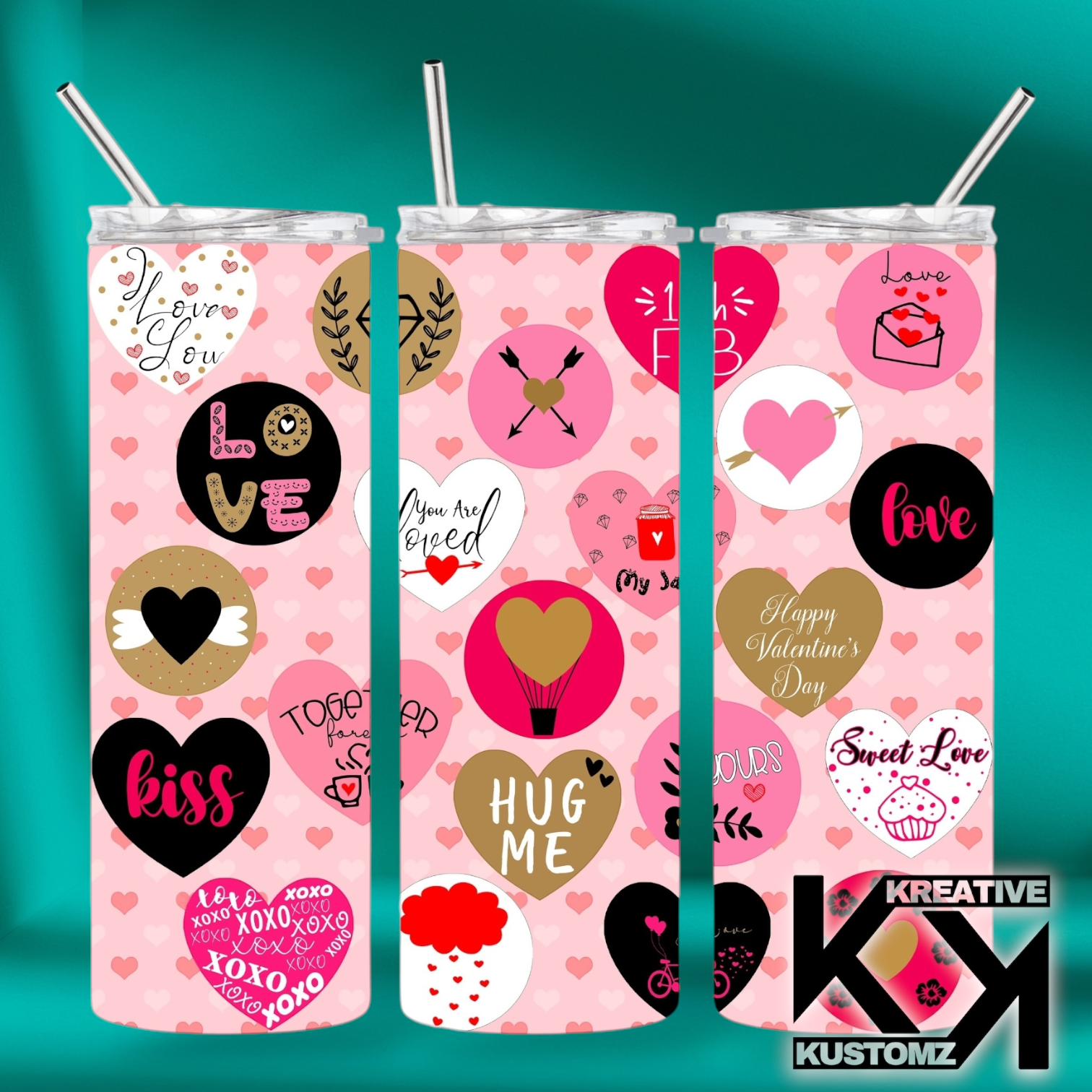 20oz Valentines Tumbler-26