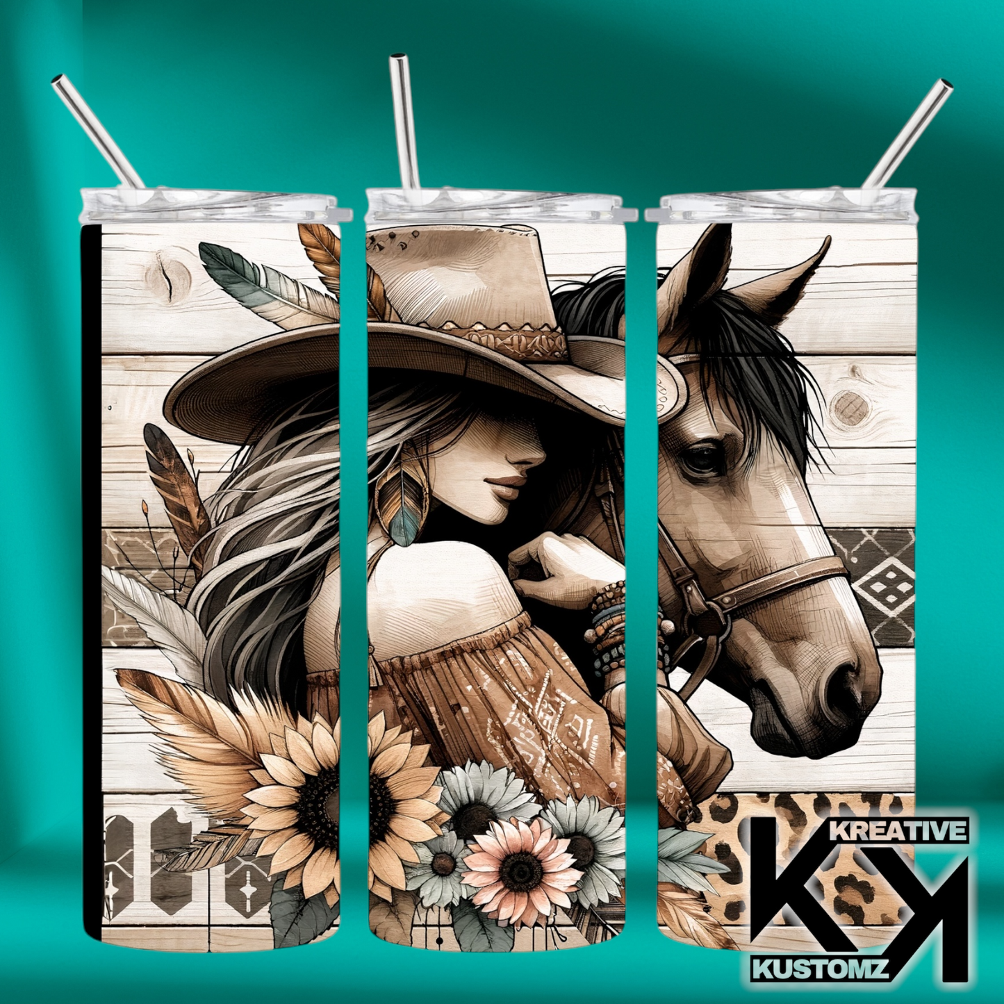 20oz Western Tumbler-30