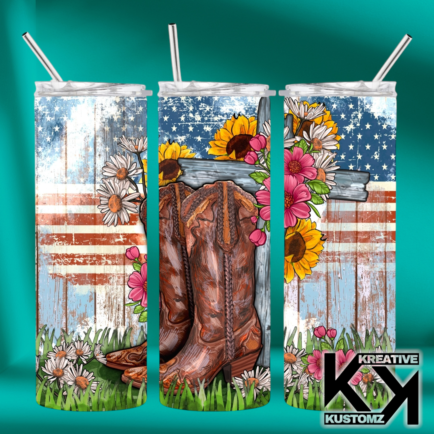 20oz Western Tumbler-7
