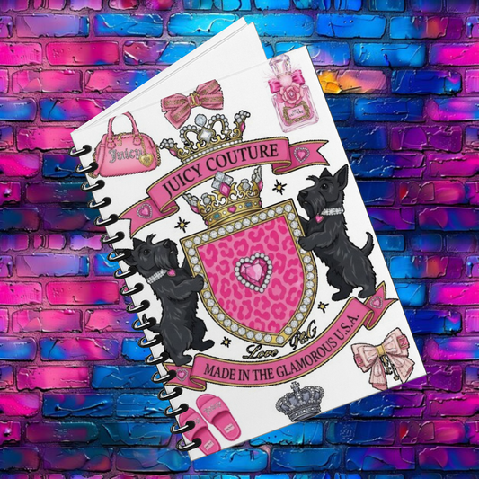 RTS Juicy Glamorous | UVDTF A5 Notebook Wrap Decal