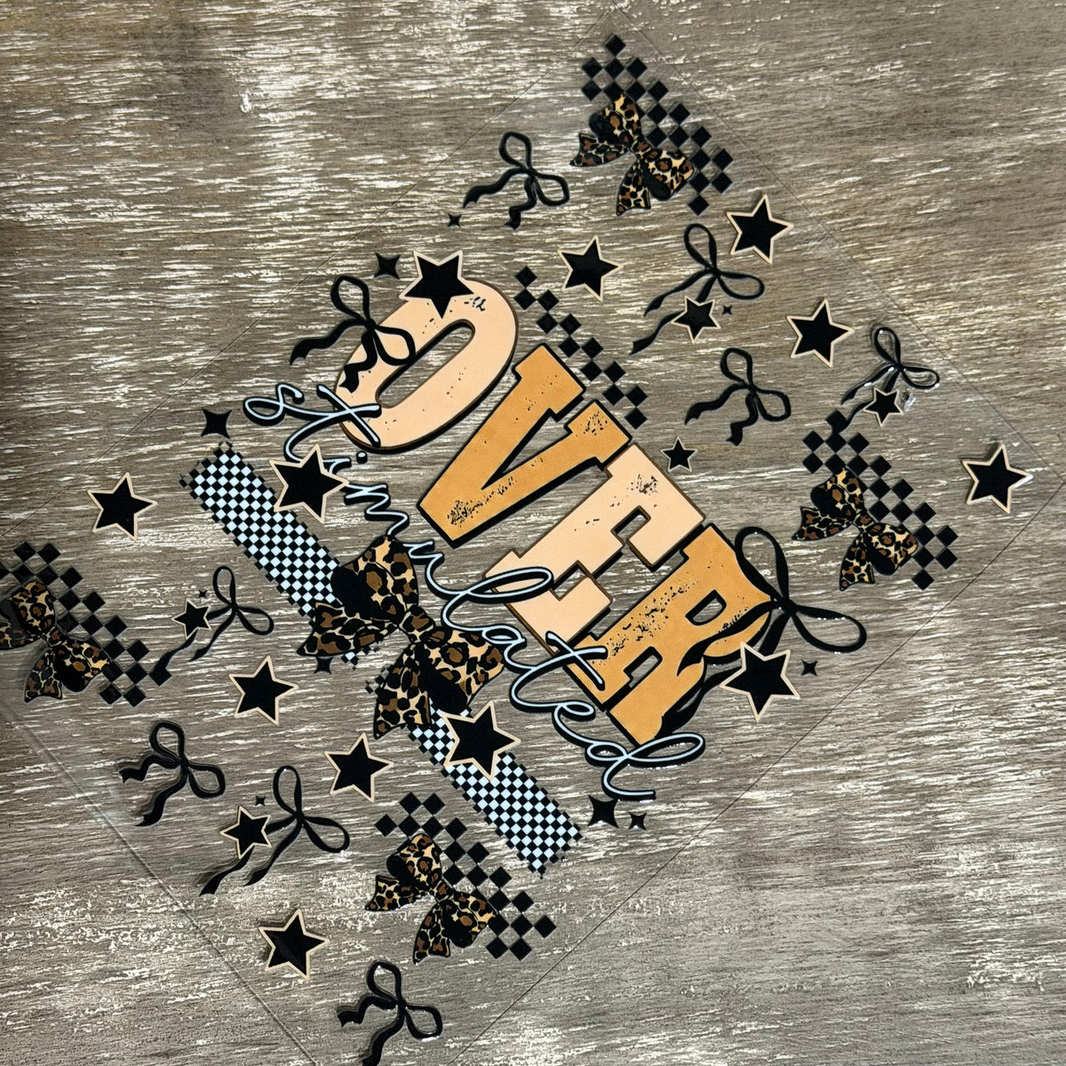RTS | UVDTF A5 Notebook Wrap Decal