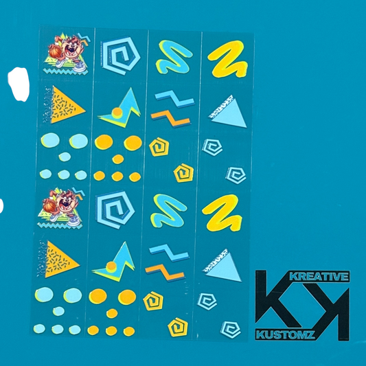 A5 UVDTF Element Sheet -