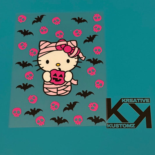 A5 HK Mummy UV-DTF NOTEBOOK WRAP