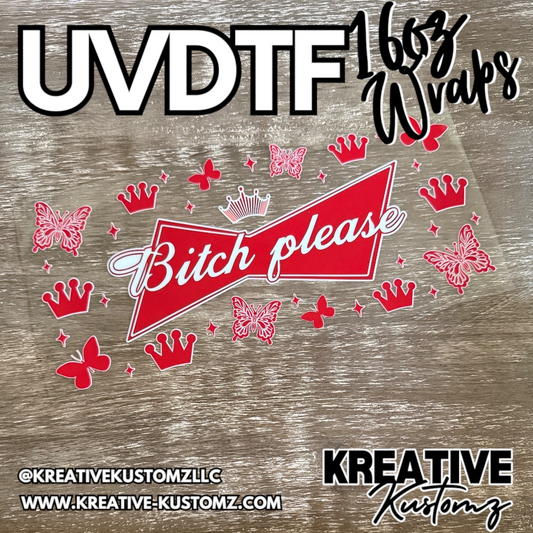 1289 | RTS | UV DTF Cup Wrap for 16oz Libbey Glass