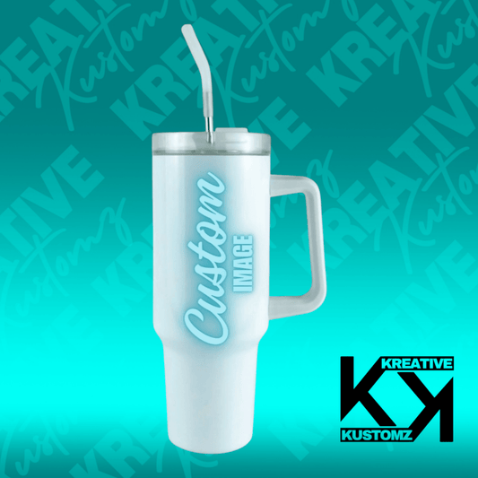 30oz CUSTOM GRIPPY TUMBLER - Kreative Kustomz