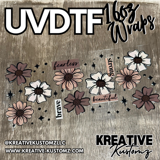 1546 | RTS | UV DTF Cup Wrap for 16oz Libbey Glass