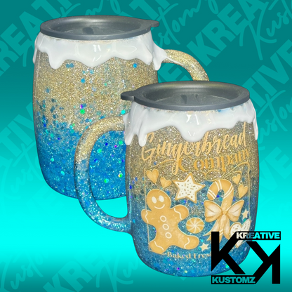 Gingerbread Holiday Drip - 15oz Mug