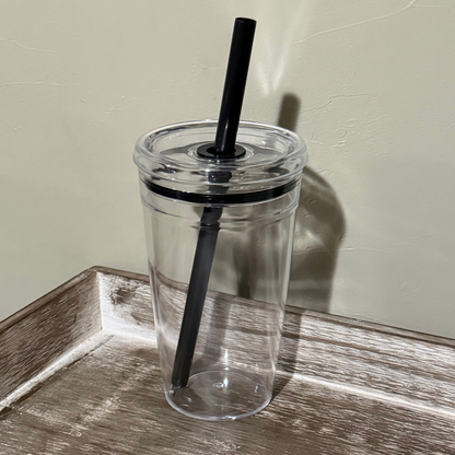 16oz Leak Proof Cup | Acrylic Plastic Tumbler