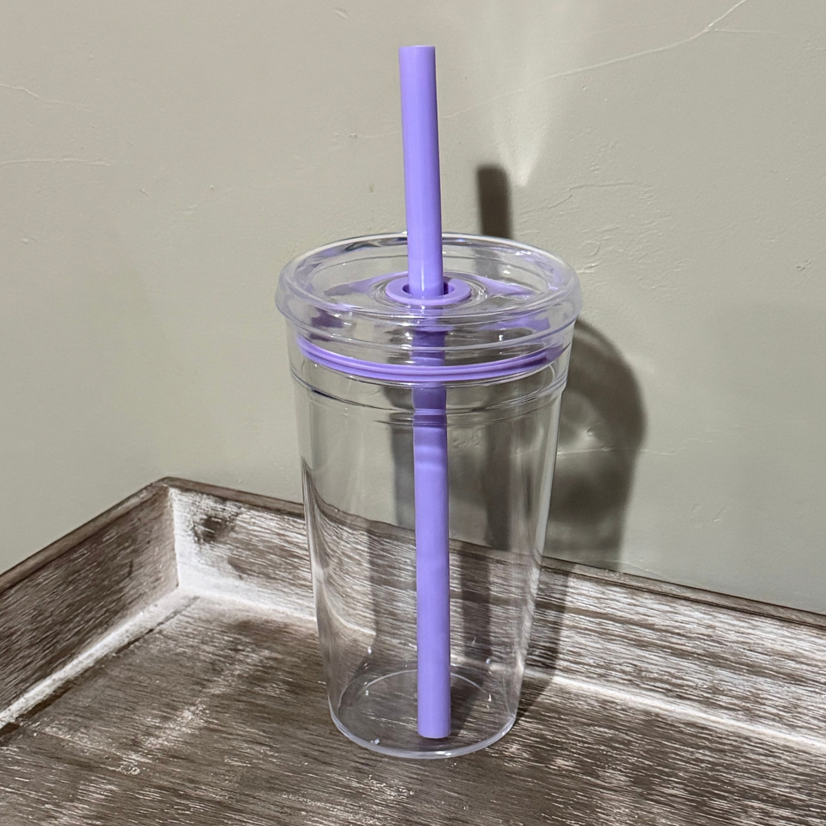 16oz Leak Proof Cup | Acrylic Plastic Tumbler