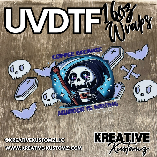 1506 | RTS | UV DTF Cup Wrap for 16oz Libbey Glass