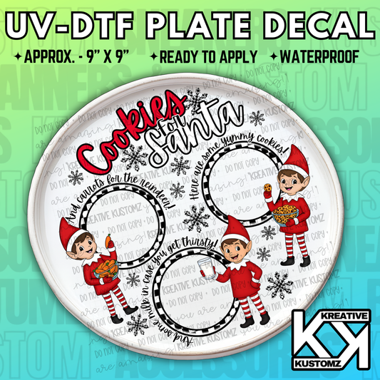 UV-DTF Cookie Tray Decal - Circle 3