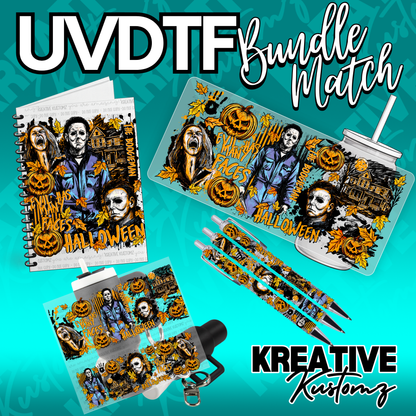 Horror Matching Bundle | UV DTF Wraps & Decals
