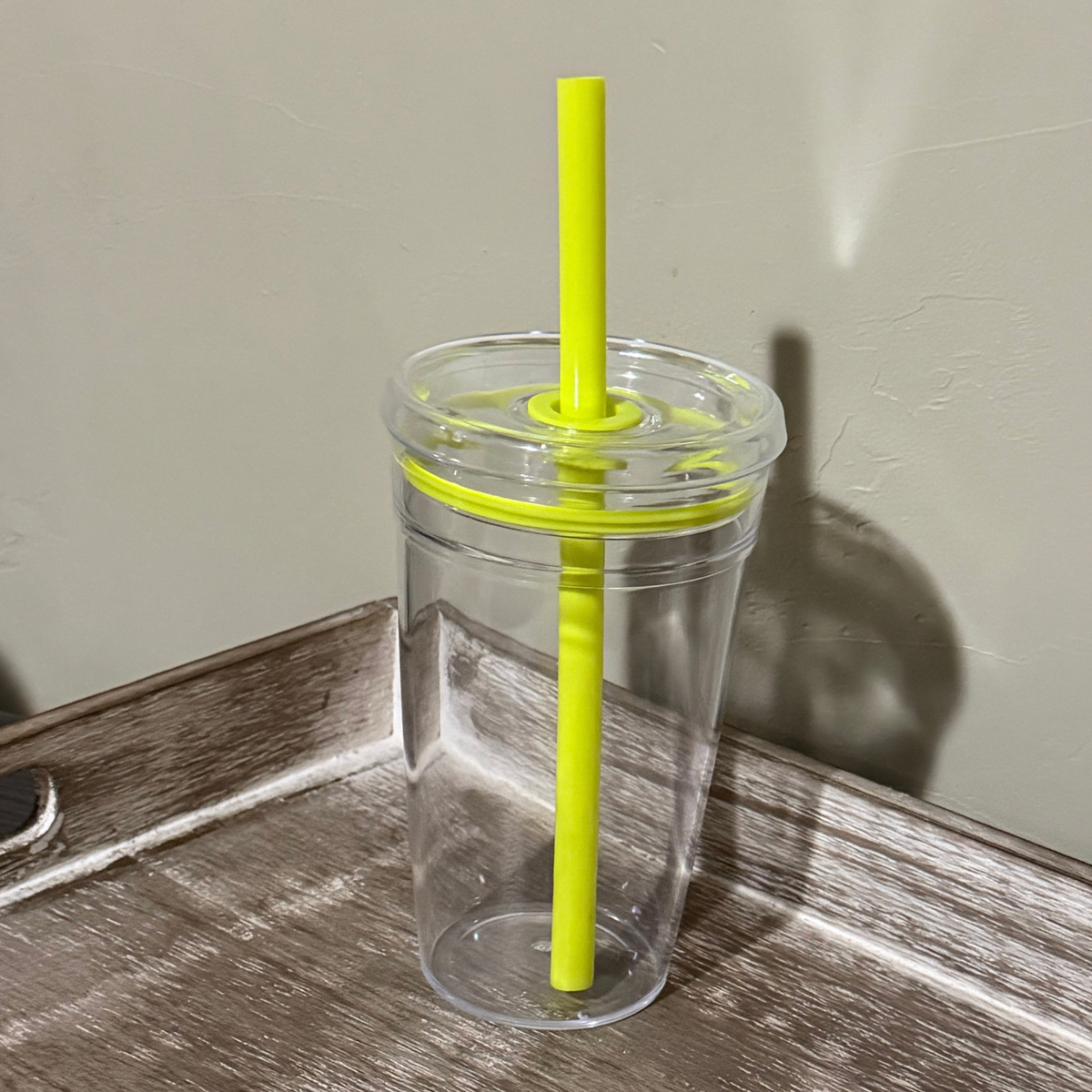 16oz Leak Proof Cup | Acrylic Plastic Tumbler