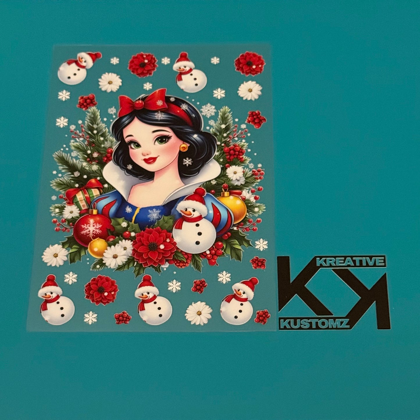 A5 Snow White UV-DTF NOTEBOOK WRAP