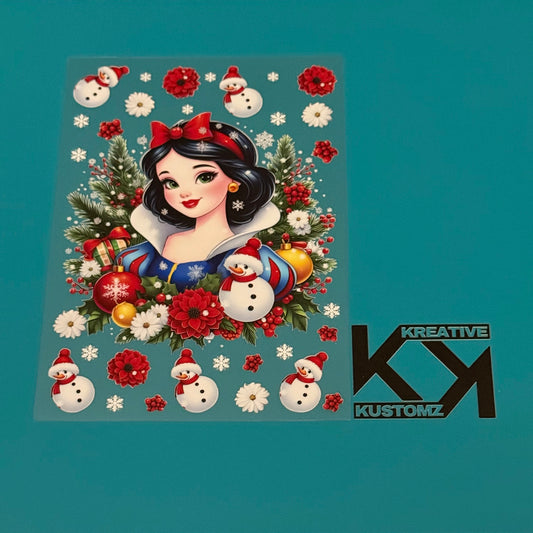 A5 Snow White UV-DTF NOTEBOOK WRAP