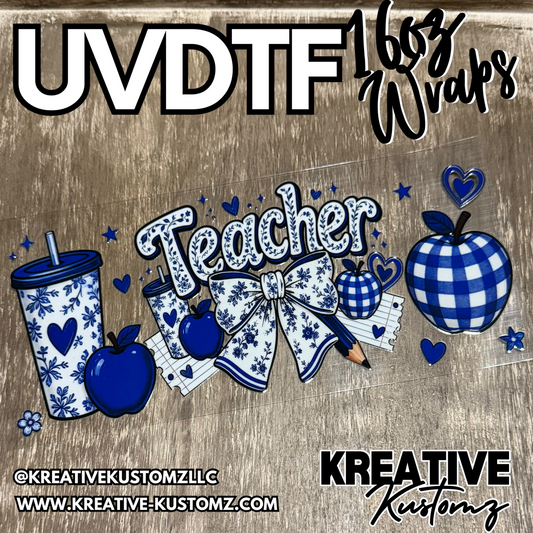 1460 | RTS | UV DTF Cup Wrap for 16oz Libbey Glass
