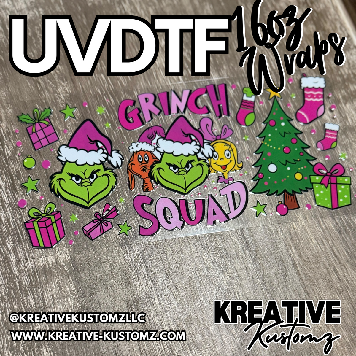 1402 | RTS | UV DTF Cup Wrap for 16oz Libbey Glass