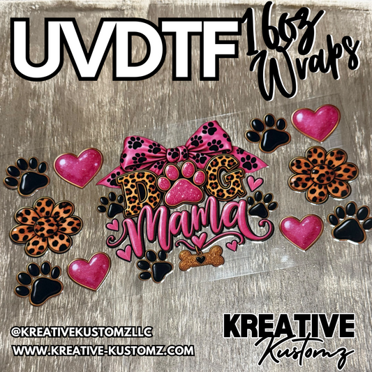1530 | RTS | UV DTF Cup Wrap for 16oz Libbey Glass