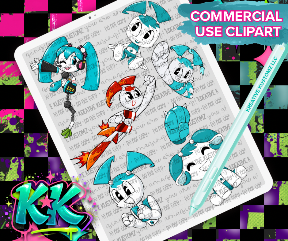 POP Character Clipart Bundle - Digital Download