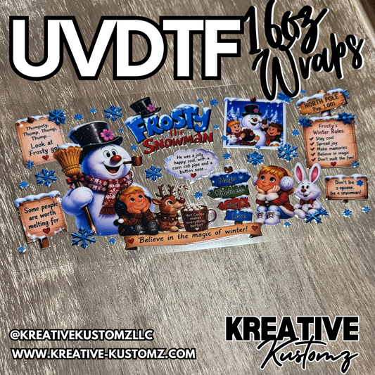 1420 | RTS | UV DTF Cup Wrap for 16oz Libbey Glass
