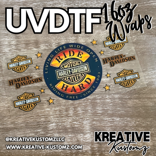 1288 | RTS | UV DTF Cup Wrap for 16oz Libbey Glass
