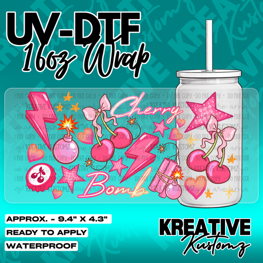 5264 | UV DTF Cup Wrap for 16oz Libbey Glass