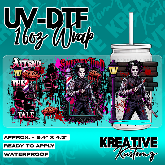 5273 | UV DTF Cup Wrap for 16oz Libbey Glass