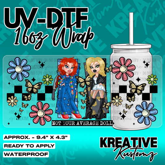 5281 | UV DTF Cup Wrap for 16oz Libbey Glass