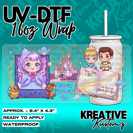 5293 | UV DTF Cup Wrap for 16oz Libbey Glass